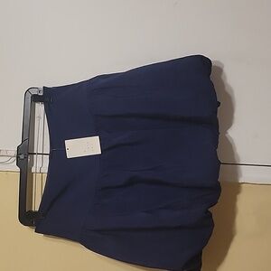 A New Day Chic Navy Mini  Skirt Size 14